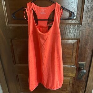 Tek Gear Vibrant Orange Tank Top